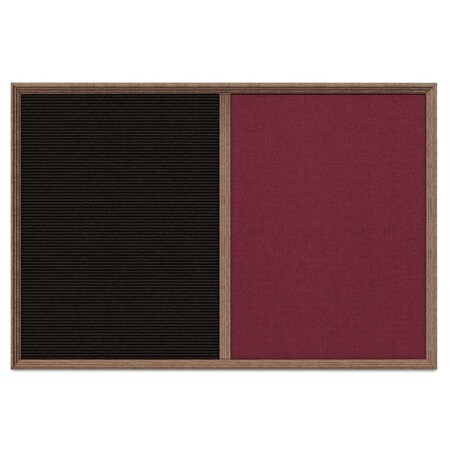 United Visual Products Enclosed Corkboard, 1 Door, 24"x36", 4" Fra UV3422-SATIN-KEYLIME